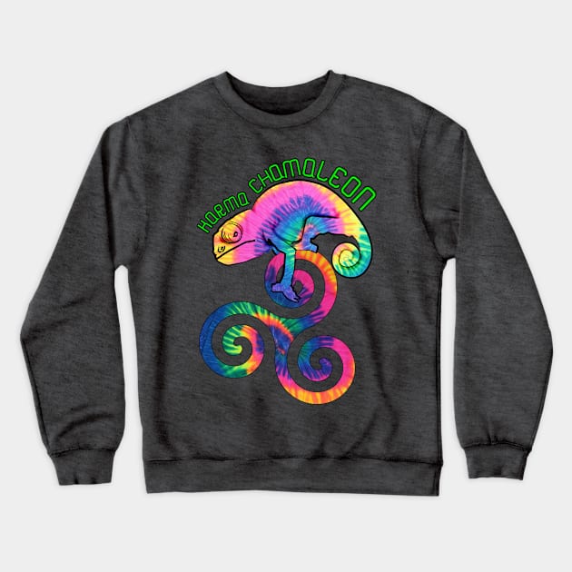 Karma Chamaleon Crewneck Sweatshirt by RedSheep